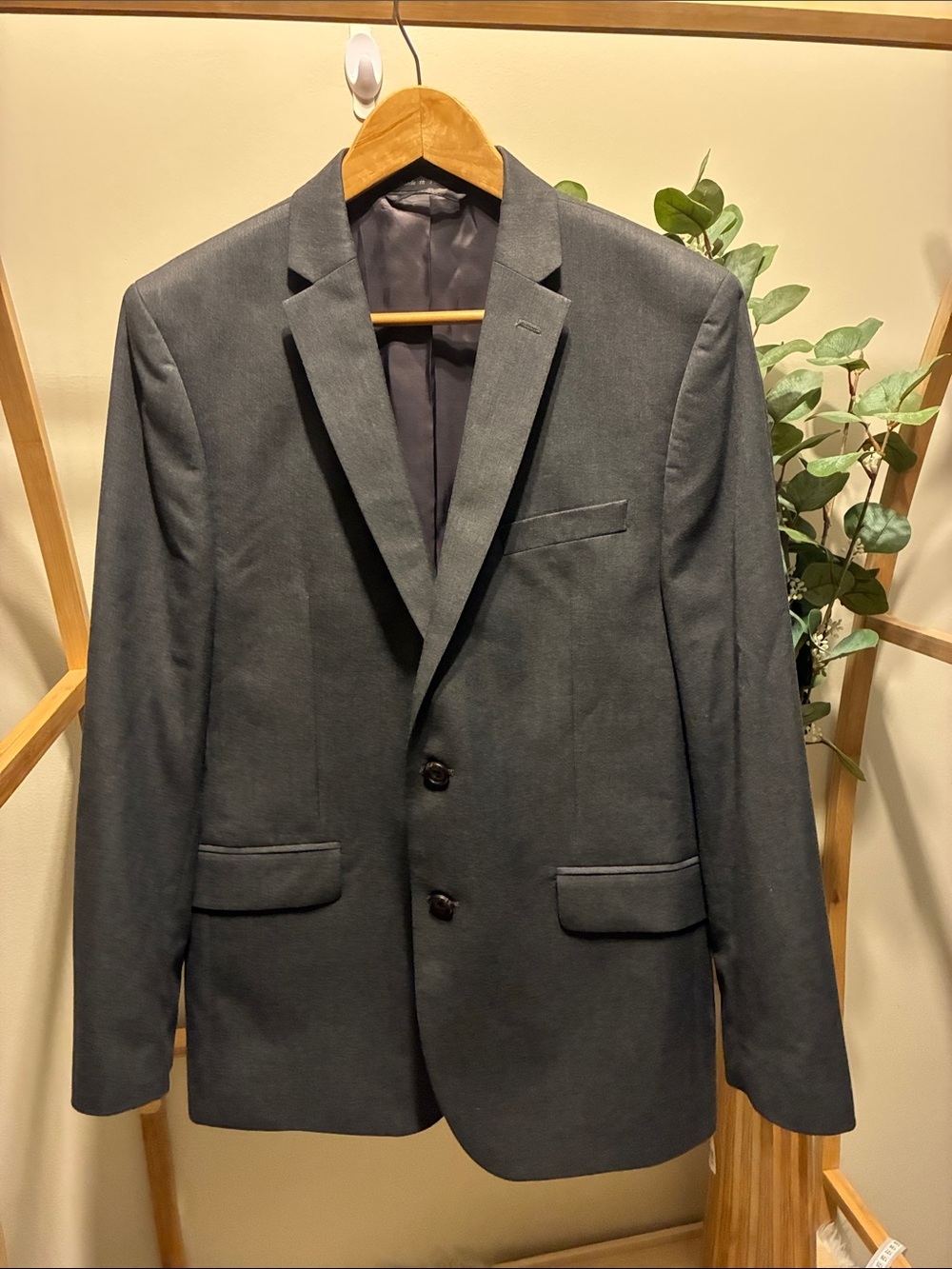 Ralph Lauren Boy’s Charcoal Two-Button Sport Coat